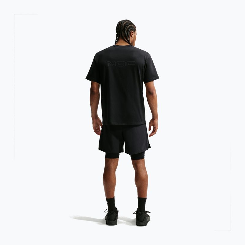 Футболка для тренувань чоловіча Nike N.A.C. black/black 2