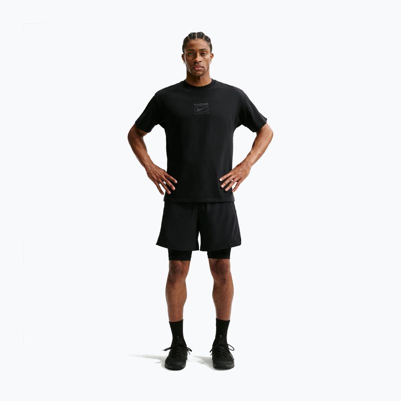 Футболка для тренувань чоловіча Nike N.A.C. black/black 7