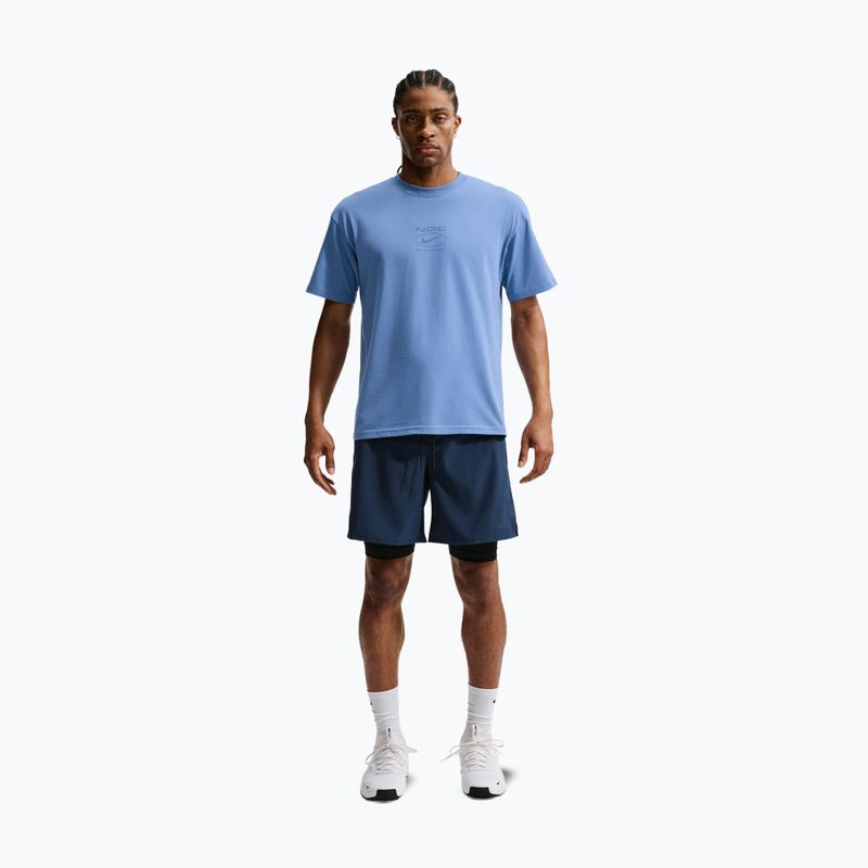 Футболка для тренувань чоловіча Nike N.A.C. indigo storm 7