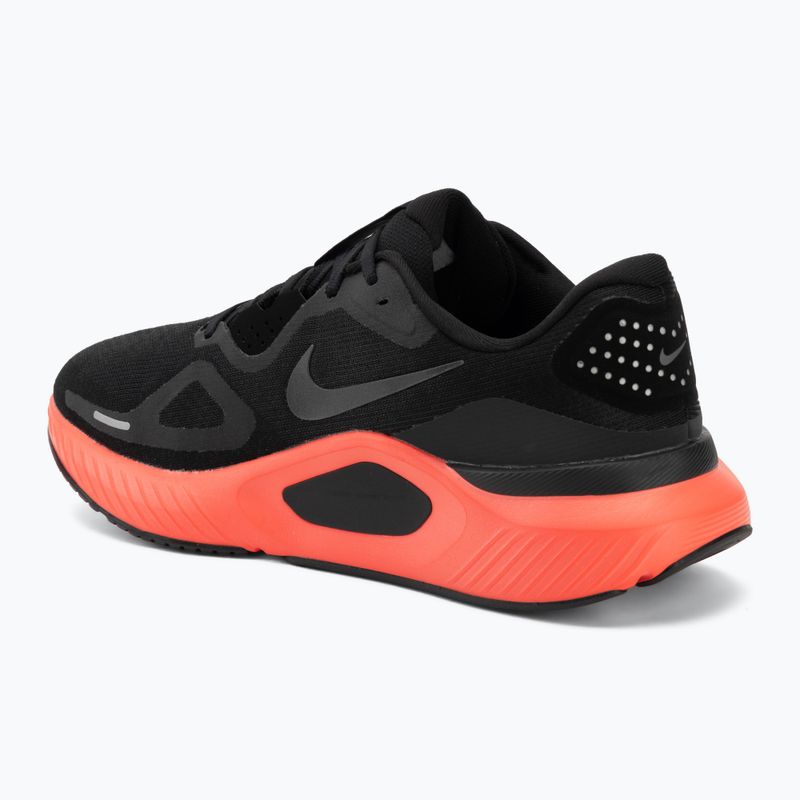 Кросівки для бігу чоловічі Nike Structure 26 black/bright crimson/metallic dark grey 3