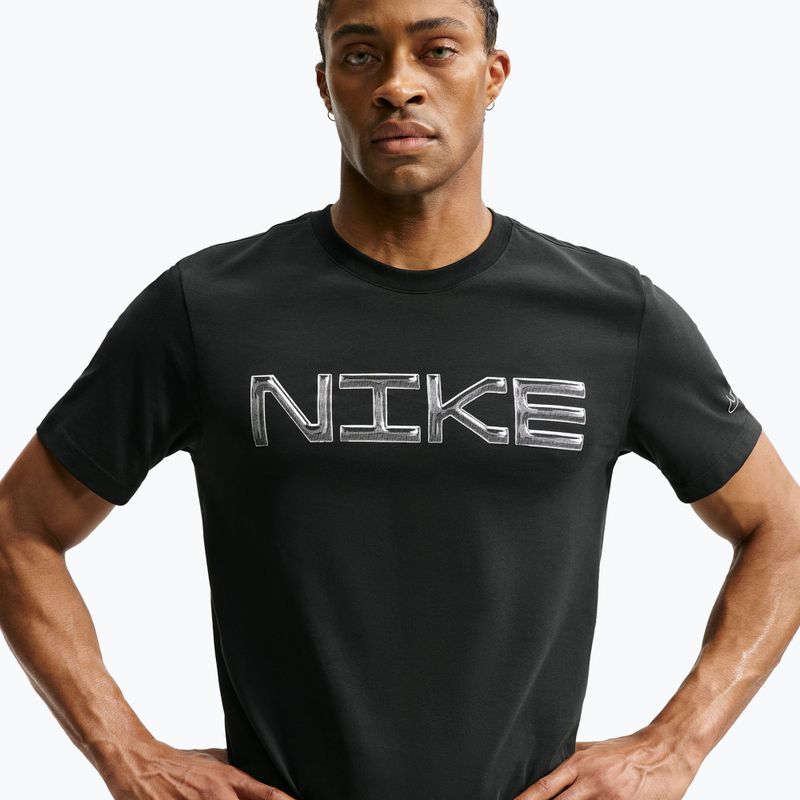 Футболка для тренувань чоловіча Nike Dri-FIT Training T-Shirt black/white 3