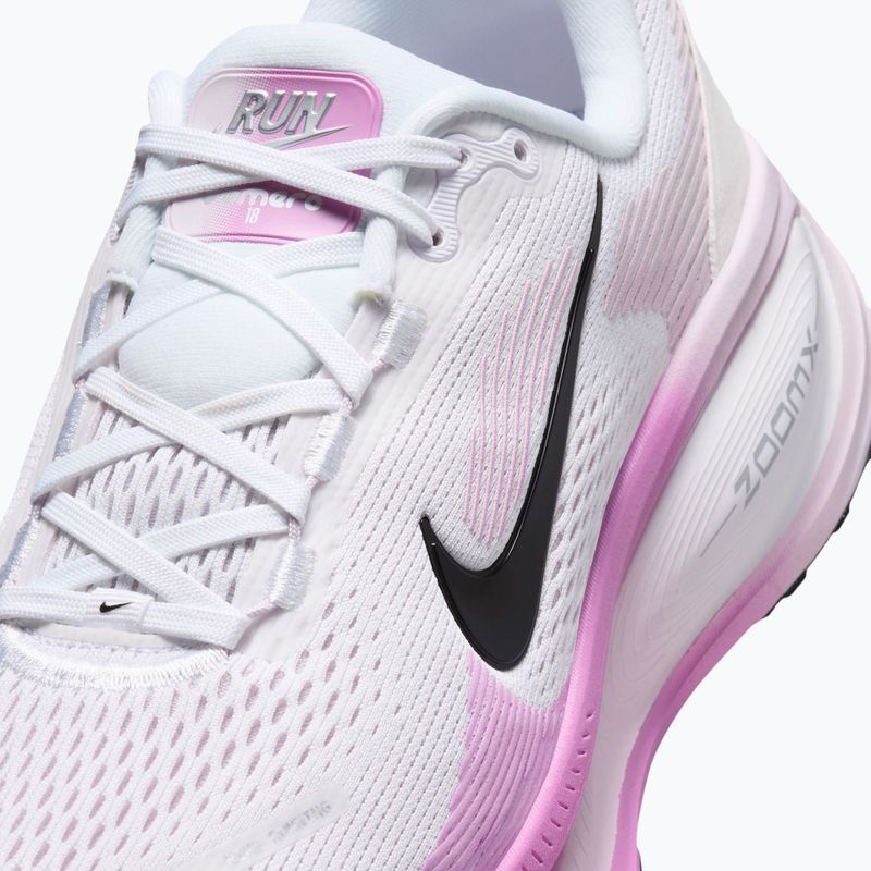 Кросівки для бігу жіночі Nike Vomero 18 white/bleached lilac/light magenta/black 3