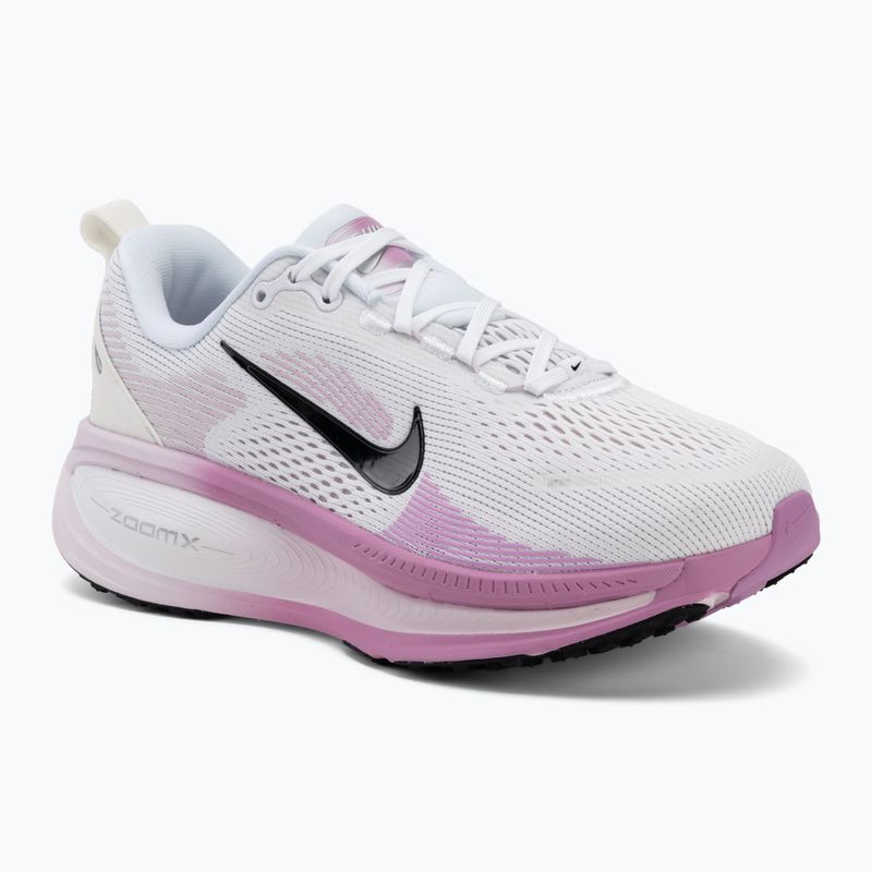 Жіночі бігові кросівки Nike Vomero 18 Wide білий/вицвілий ліловий/світло-магента/чорний