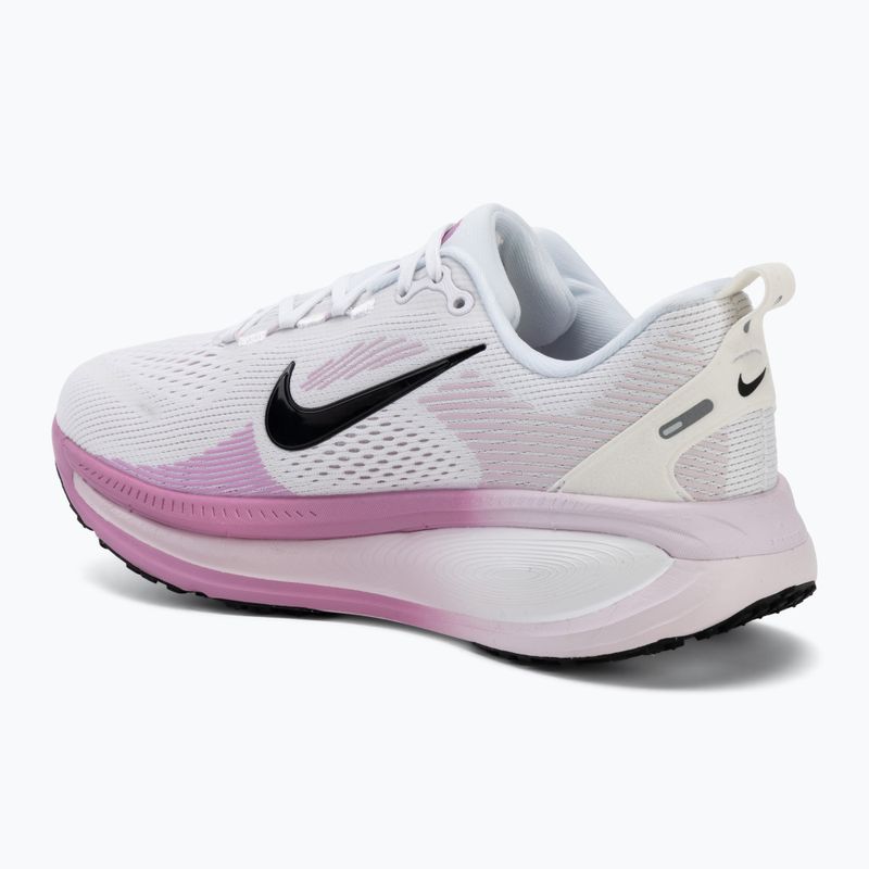 Жіночі бігові кросівки Nike Vomero 18 Wide білий/вицвілий ліловий/світло-магента/чорний 3