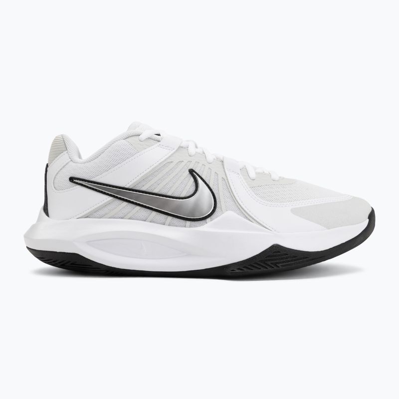 Кросівки волейбольні Nike Zoom Hyperspeed Court 2 white/metallic silver/black 2