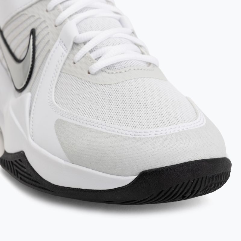 Кросівки волейбольні Nike Zoom Hyperspeed Court 2 white/metallic silver/black 7