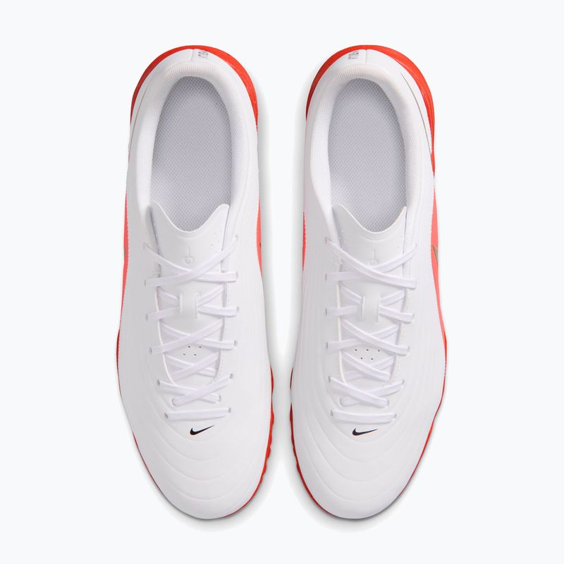 Кросівки футбольні чоловічі Nike Tiempo Maestro Club White/Bright Crimson/Blur 3