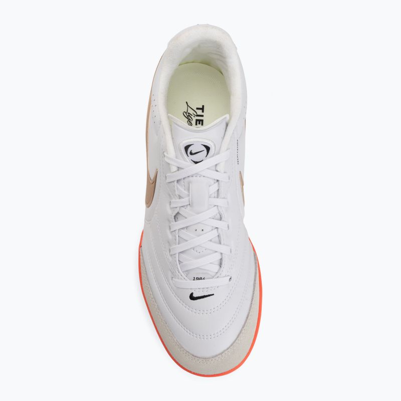 Кросівки футбольні чоловічі Nike Tiempo Ligera Pro White/Bright Crimson/Blur 5