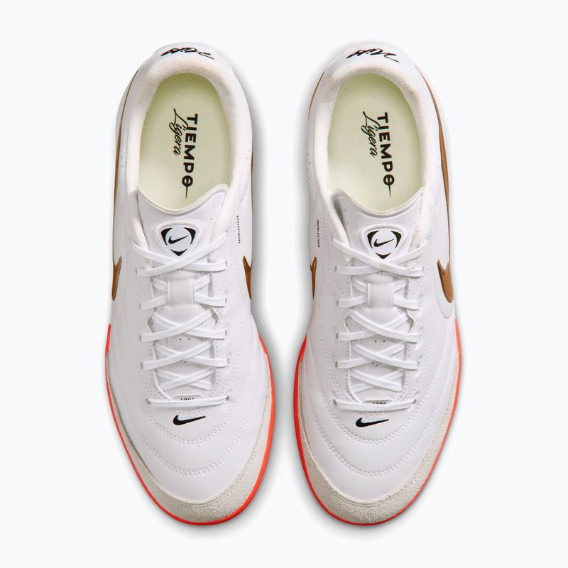 Кросівки футбольні чоловічі Nike Tiempo Ligera Pro White/Bright Crimson/Blur 3