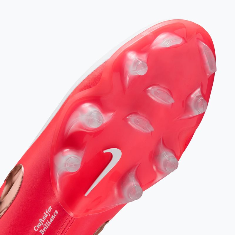 Кросівки футбольні чоловічі Nike Tiempo Maestro Elite White/Bright Crimson/Blur 5