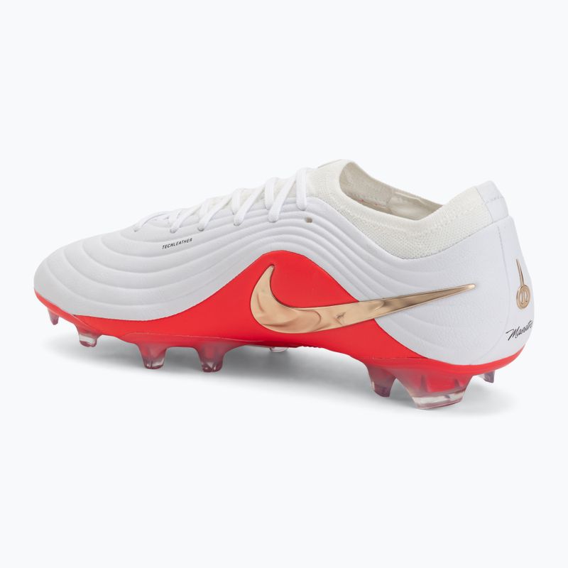 Кросівки футбольні чоловічі Nike Tiempo Maestro Elite White/Bright Crimson/Blur 3