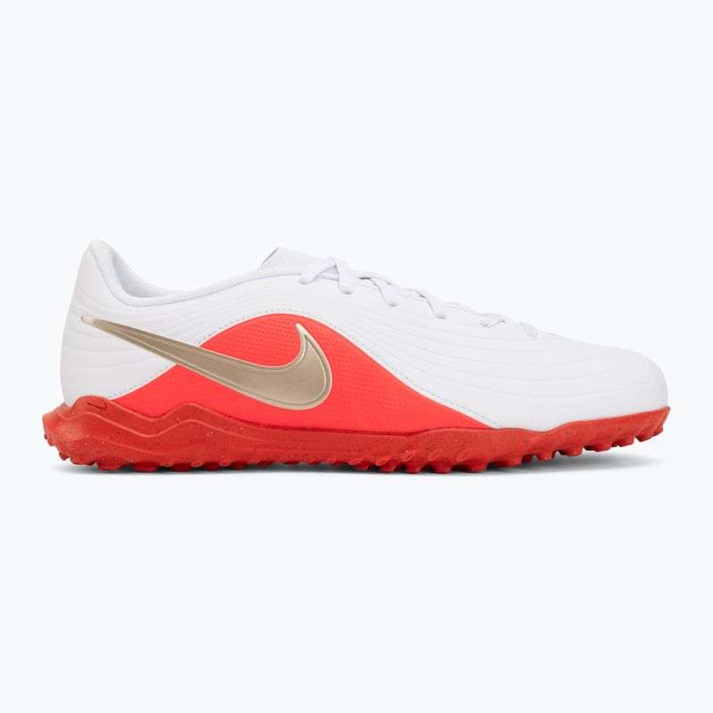 Кросівки футбольні чоловічі Nike Tiempo Maestro Club White/Bright Crimson/Blur 2