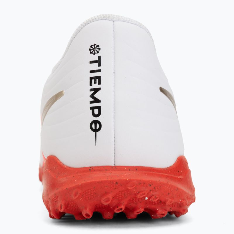 Кросівки футбольні чоловічі Nike Tiempo Maestro Club White/Bright Crimson/Blur 6