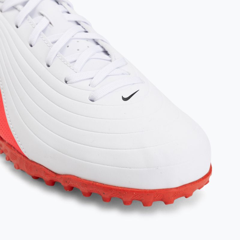 Кросівки футбольні чоловічі Nike Tiempo Maestro Club White/Bright Crimson/Blur 7