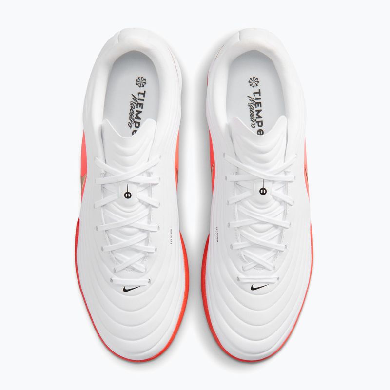 Кросівки футбольні чоловічі Nike Tiempo Maestro Academy white/bright crimson/blur 3
