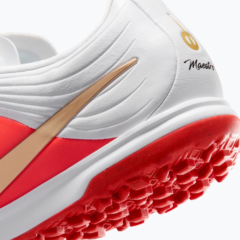 Кросівки футбольні чоловічі Nike Tiempo Maestro Academy white/bright crimson/blur 6