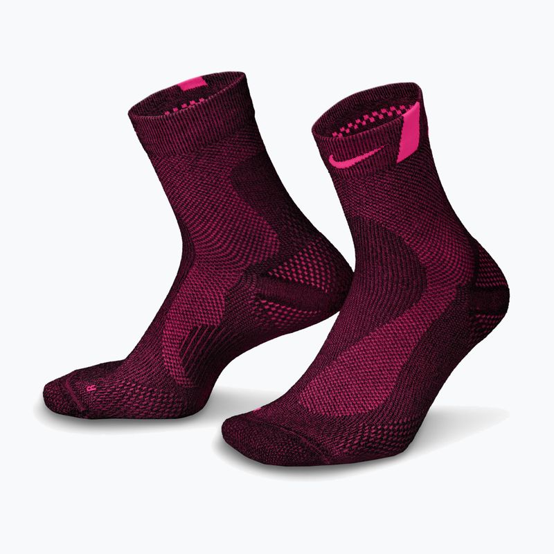 Шкарпетки Nike Run Lightweight Micro Crew Black/Hyper Pink/Hyper Pink