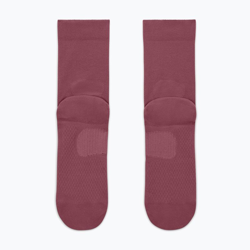Шкарпетки Nike Run Midweight Crew pink smoke/pink rise/white 3