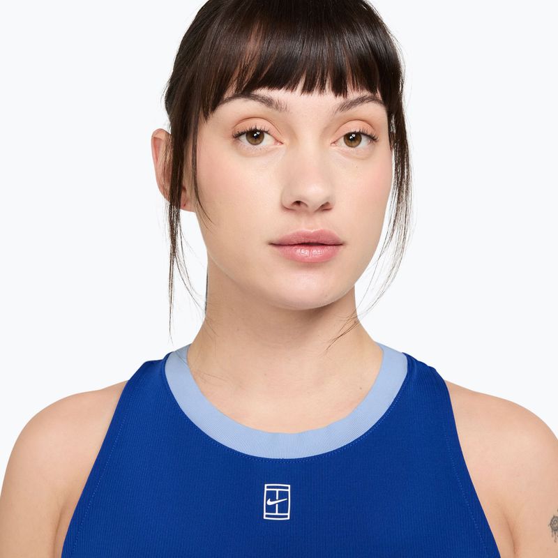 Футболка жіноча Nike Court Dri-Fit Advantage old royal/white 3