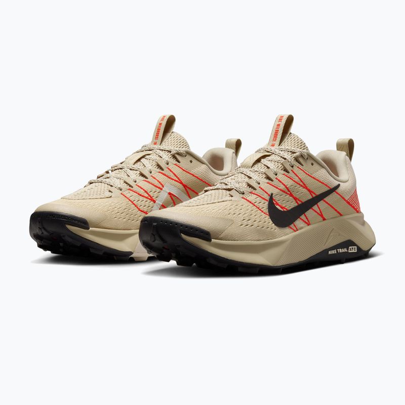 Кросівки для бігу чоловічі Nike Wildhorse 10 linen/light crimson/pure platinum/tough red 3