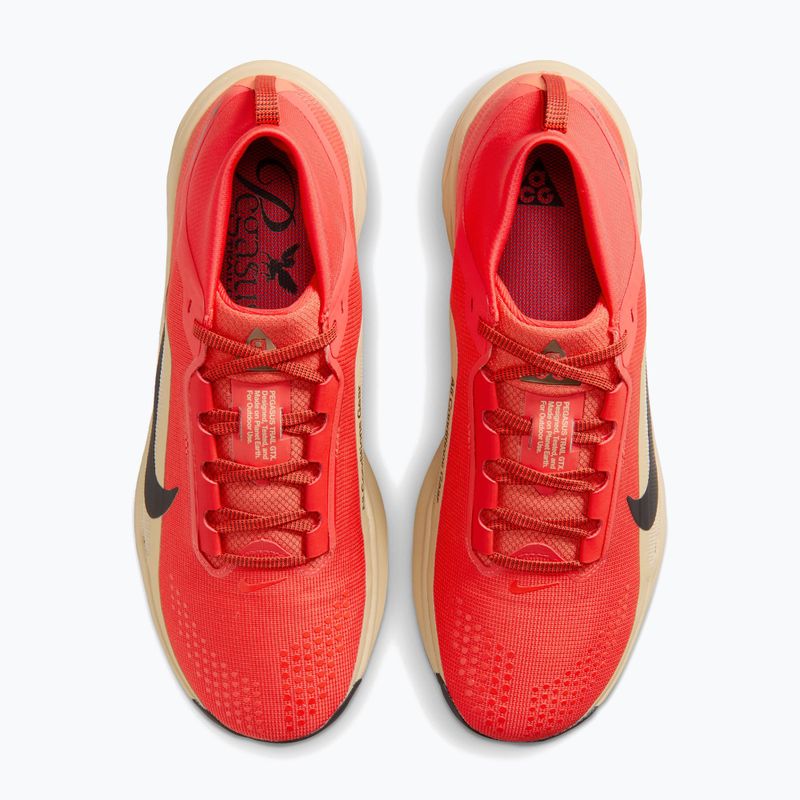 Кросівки для бігу чоловічі Nike ACG Pegasus Trail GORE-TEX Light Crimson/Linen/Black 5