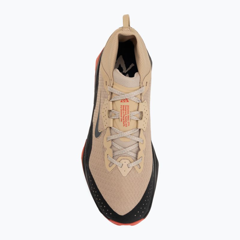 Кросівки для бігу чоловічі Nike ACG Zegama Trail GORE-TEX linen/light crimson/light orewood brown/black 5