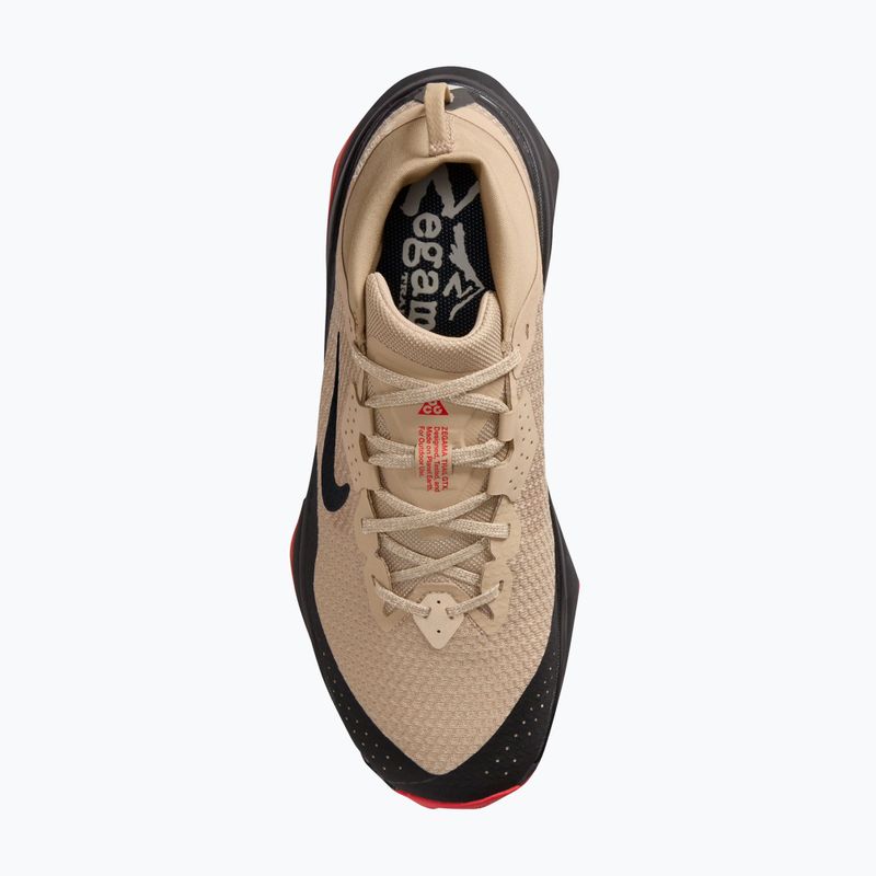 Кросівки для бігу чоловічі Nike ACG Zegama Trail GORE-TEX linen/light crimson/light orewood brown/black 4