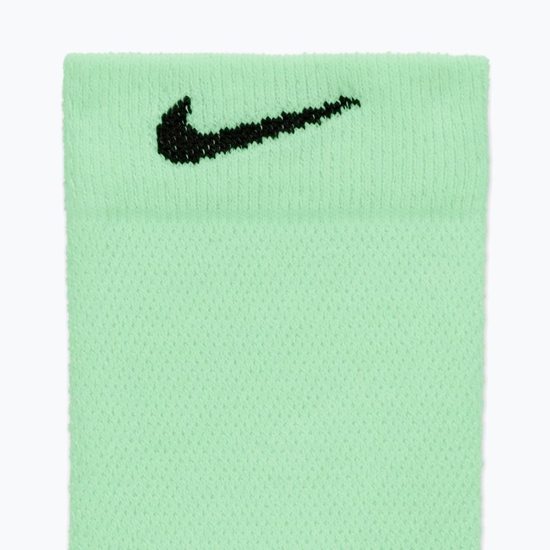 Шкарпетки Nike Run Midweight Crew cucumber calm/black/black 4