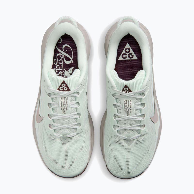Кросівки для бігу жіночі Nike ACG Pegasus Trail barely green/light bone/silver lilac 5