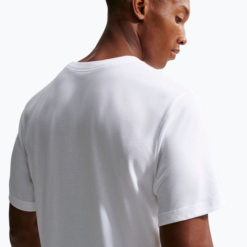 Футболка для бігу чоловіча Nike Dri-Fit Running T-Shirt white/green spark 5