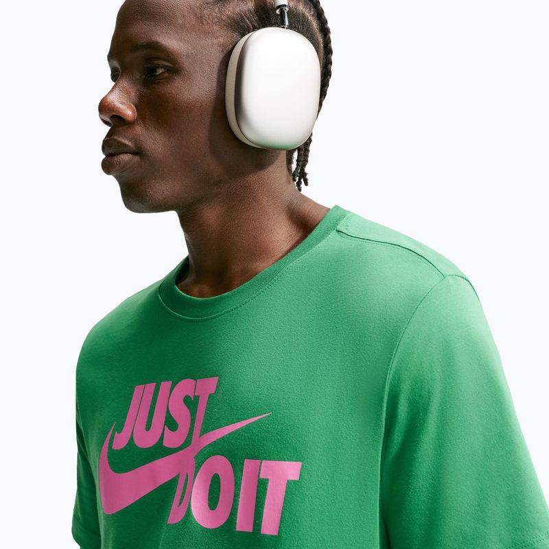 Футболка чоловіча Nike Sportswear JDI classic green 4