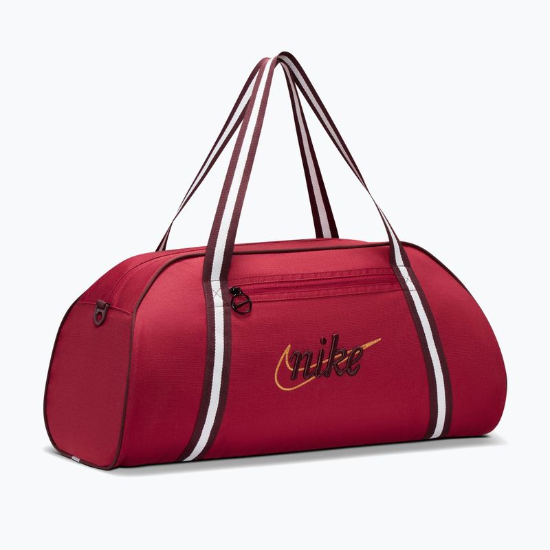 Сумка для тренувань жіноча Nike Gym Club Retro 24 l tough red/mystic dates/mystic dates 2