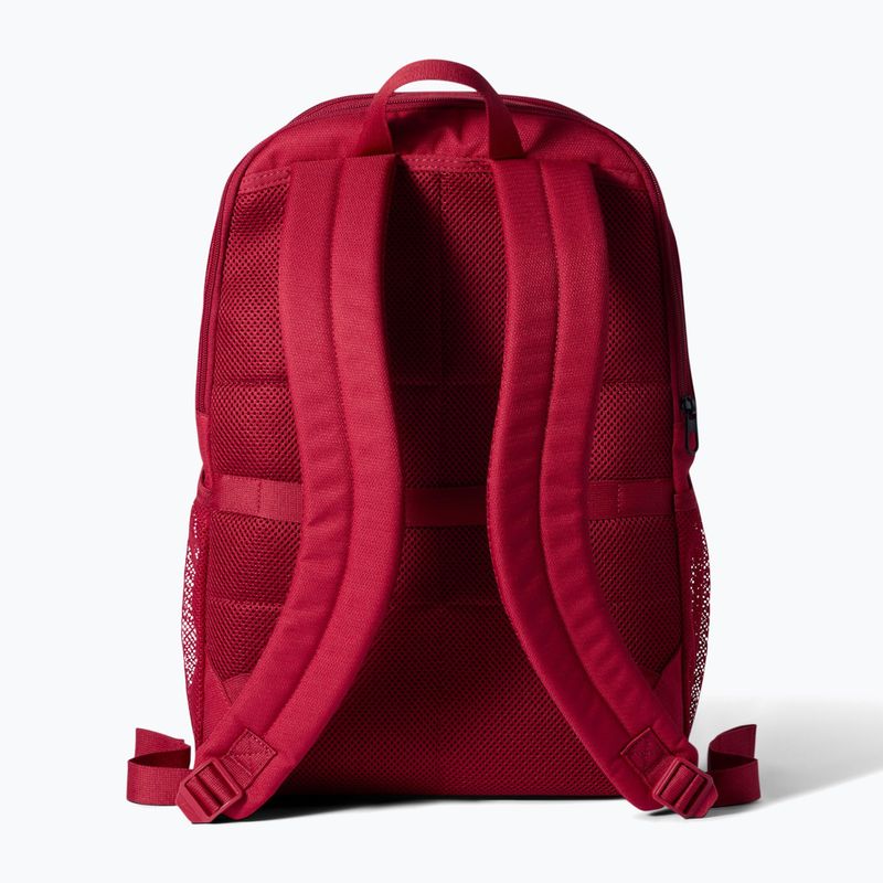 Рюкзак Nike Brasilia 24 l tough red/black/reflect silver 2