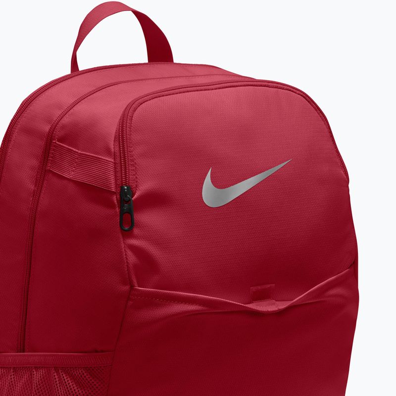 Рюкзак Nike Brasilia 24 l tough red/black/reflect silver 4