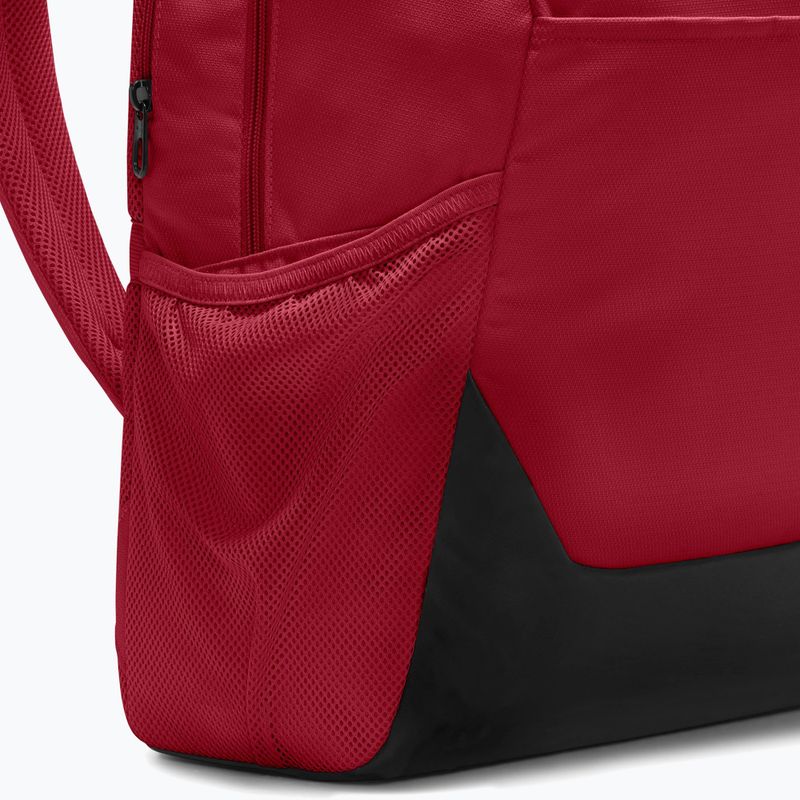 Рюкзак Nike Brasilia 24 l tough red/black/reflect silver 5