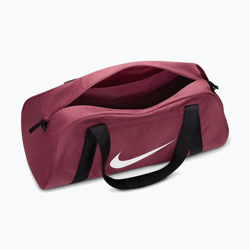 Сумка для тренувань жіноча Nike Gym Club 24 l pink smoke/black/white 4