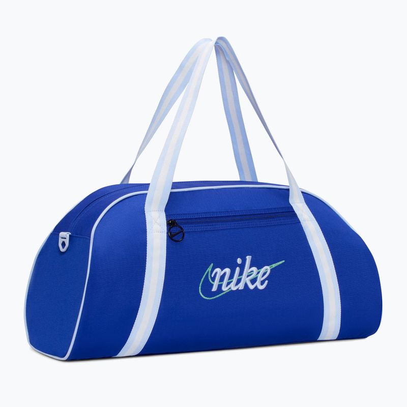 Сумка для тренувань жіноча Nike Gym Club Retro 24 l old royal/hydrogen blue/hydrogen blue 2