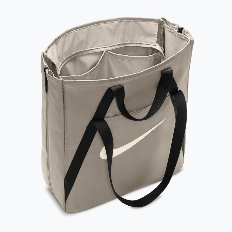 Сумка жіноча Nike Gym Tote 28 l cream ii/black/sail 5