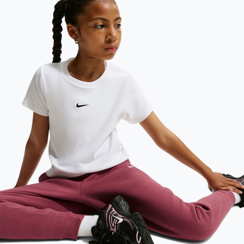 Штани дитячі Nike Sportswear Studio pink smoke/white 7