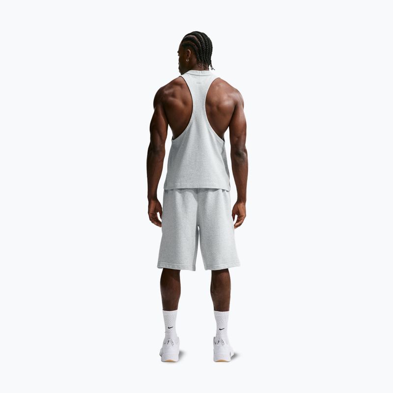 Шорти для тренувань чоловічі Nike N.A.C. light smoke grey/heather/light smoke grey 2