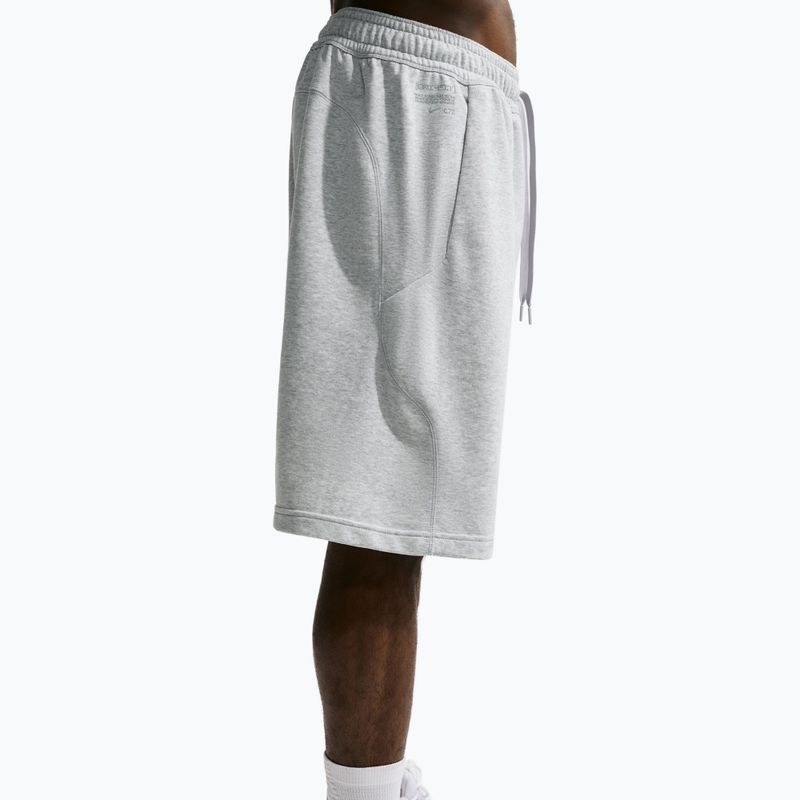 Шорти для тренувань чоловічі Nike N.A.C. light smoke grey/heather/light smoke grey 4