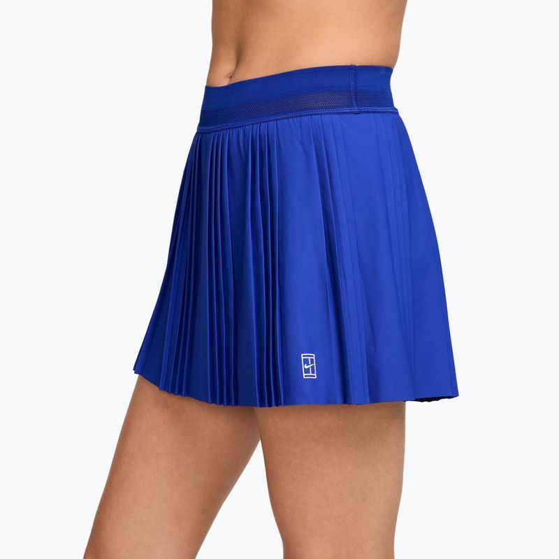 Спідниця тенісна Nike Court Dri-Fit Advantage Pleated old royal/white 3