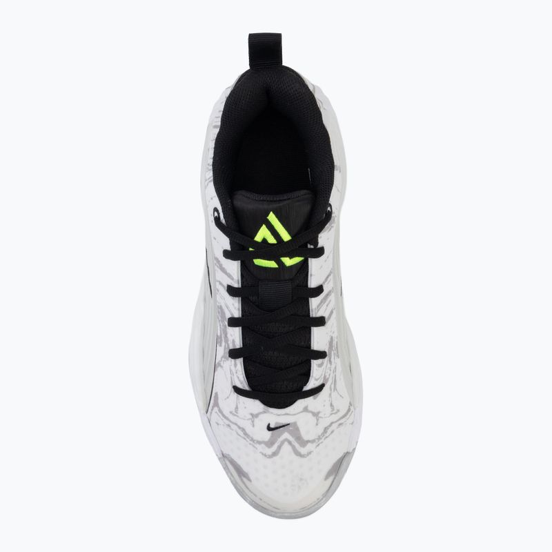 Кросівки для баскетболу чоловічі Nike Giannis Immortality 5 white/off white/metallic silver 5