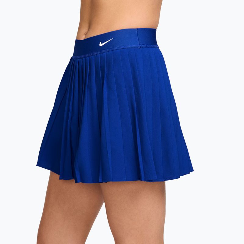 Спідниця Nike Victory Dri-Fit High-Waisted Pleated old royal/white 3