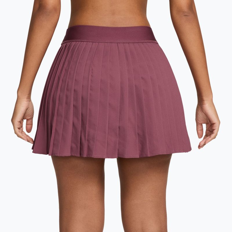 Спідниця Nike Victory Dri-Fit High-Waisted Pleated pink smoke/white 2