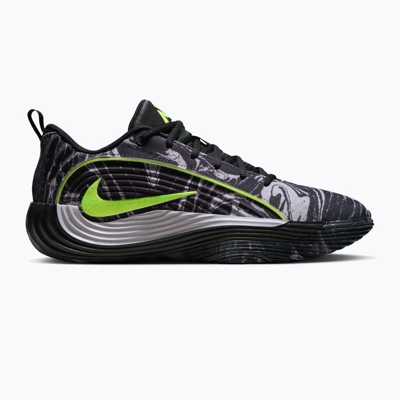 Кросівки для баскетболу чоловічі Nike Giannis Immortality 5 black/light smoke grey/volt