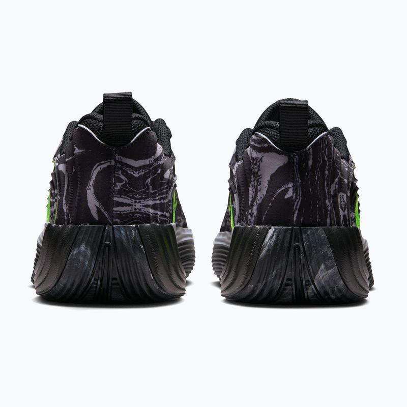 Кросівки для баскетболу чоловічі Nike Giannis Immortality 5 black/light smoke grey/volt 2