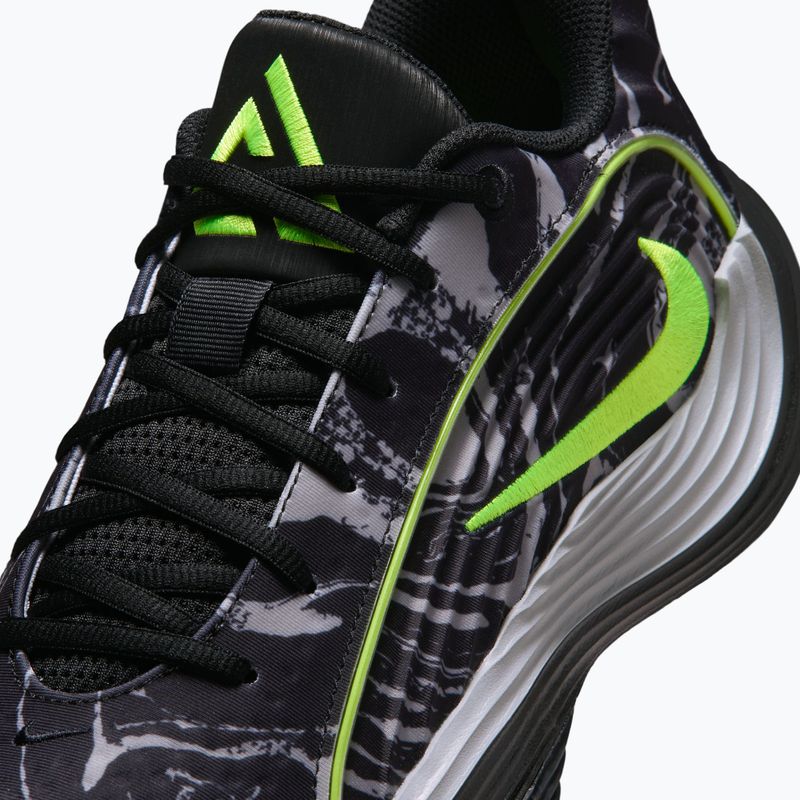 Кросівки для баскетболу чоловічі Nike Giannis Immortality 5 black/light smoke grey/volt 4