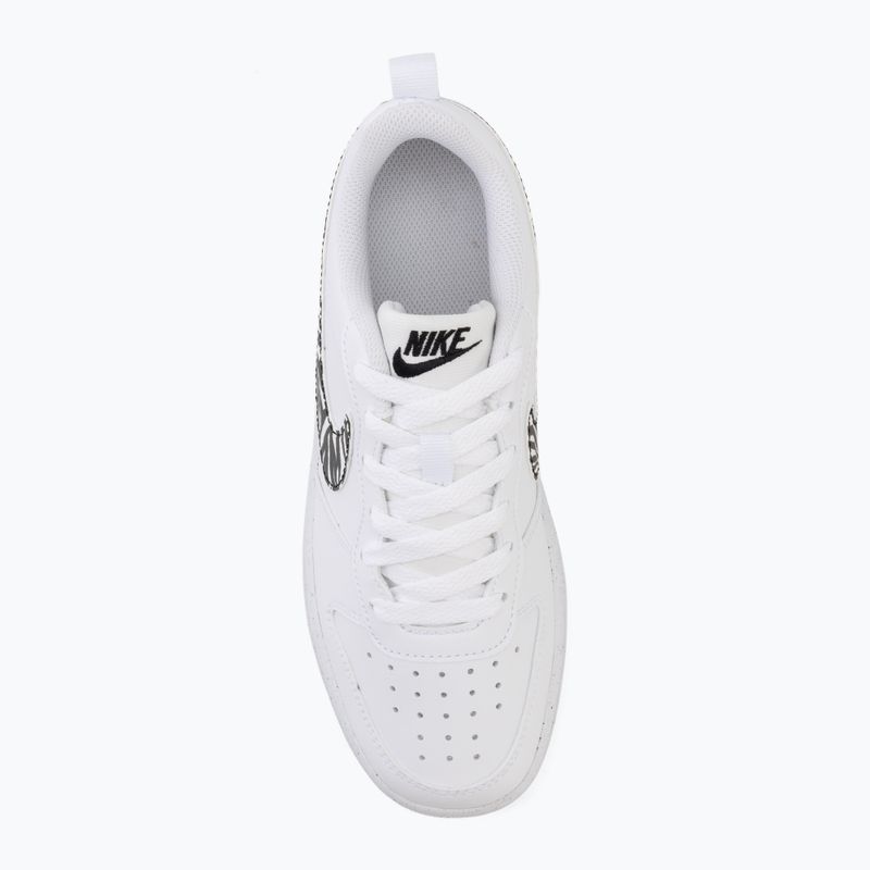 Взуття Nike Court Borough Low біло-чорне 5
