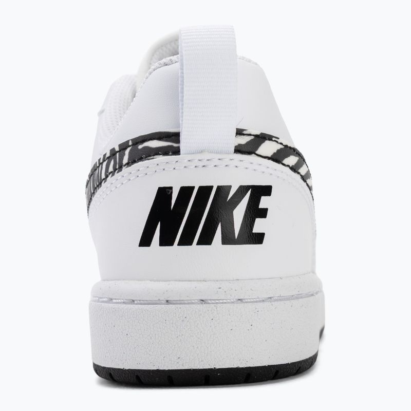 Взуття Nike Court Borough Low біло-чорне 6